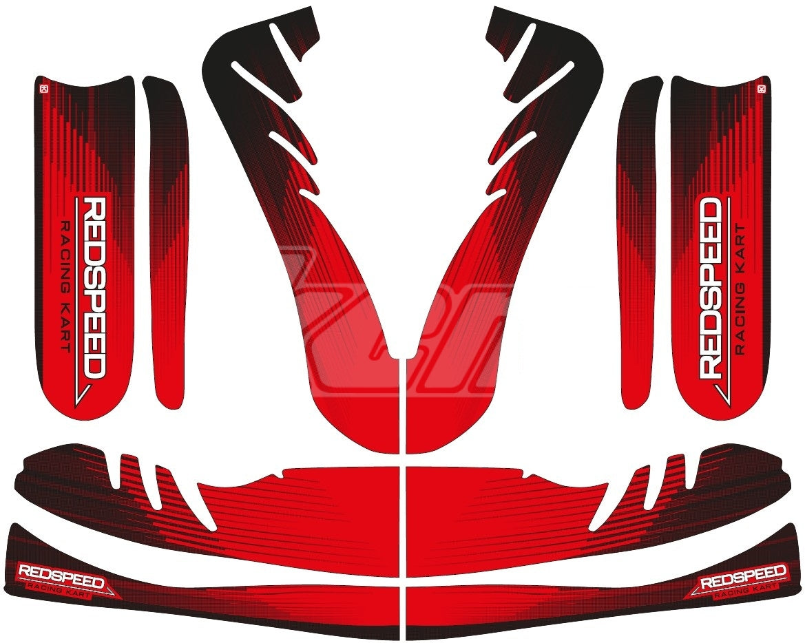 KIT DECO COMPLET REDSPEED POUR CARROSSERIE M11