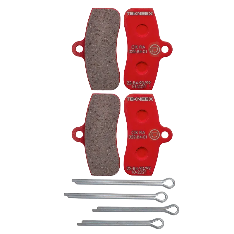 PLAQUETTES AVANT ETRIER TEKNEEX 4 PISTONS D18-8MM