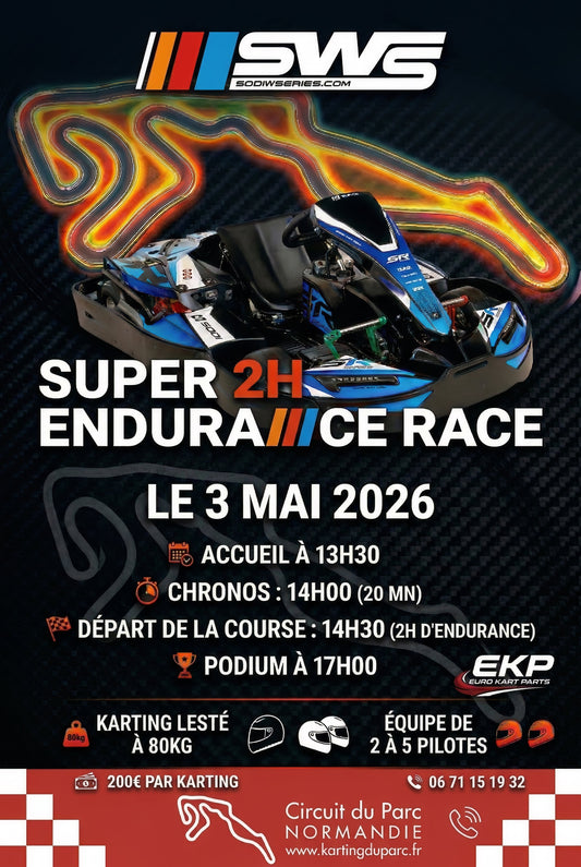 Super 2H Endurance Race — 3 mai 2026 au Circuit du Parc Normandie