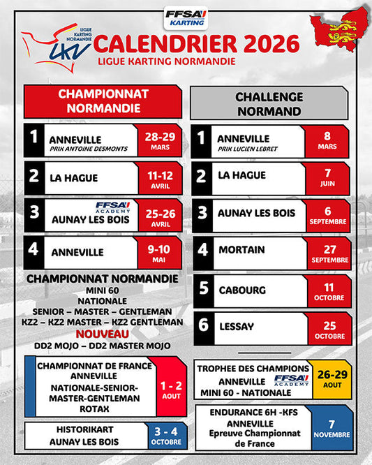 EuroKartParts présent sur les courses normandes 2026 — Récupérez vos commandes sur place !
