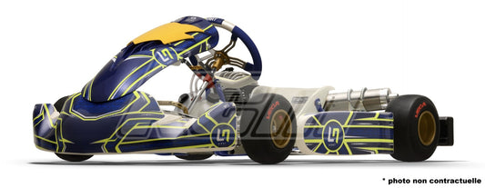 CHASSIS OTK MINI EVM CIK LN KART ROOKIE 60cc