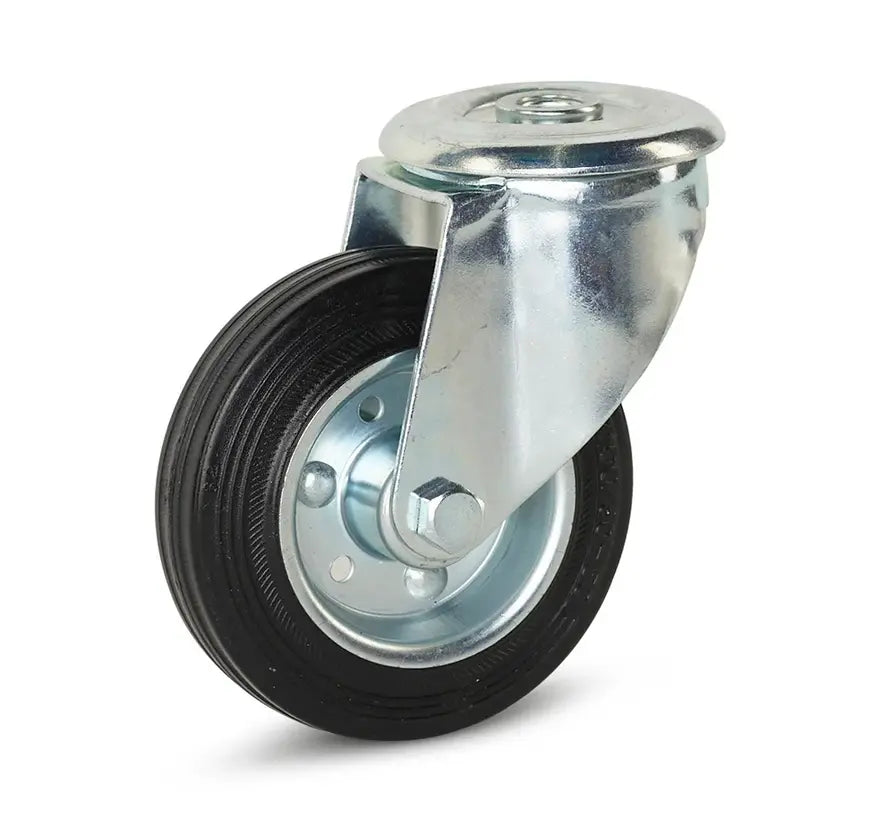 ROULETTE DE CHARIOT Ø100mm 1 VIS DE FIXATION