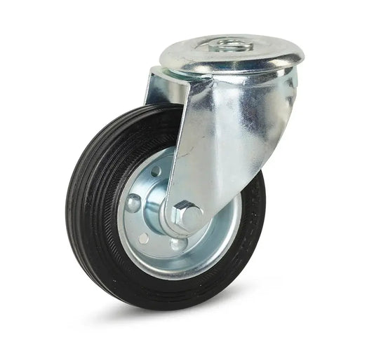 ROULETTE DE CHARIOT Ø100mm 1 VIS DE FIXATION