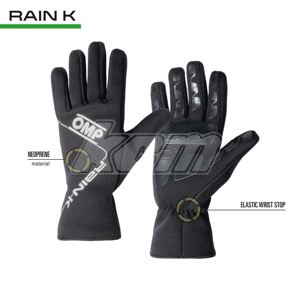 PAIRE DE GANTS OMP PLUIE