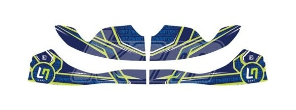 KIT DECO SPOILER MINI M8 LN KART