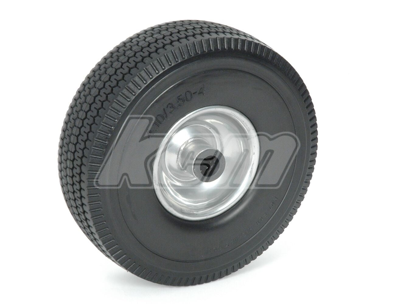 ROUE DE CHARIOT EN GOMME A ROULEMENT 4.10/3.50-4