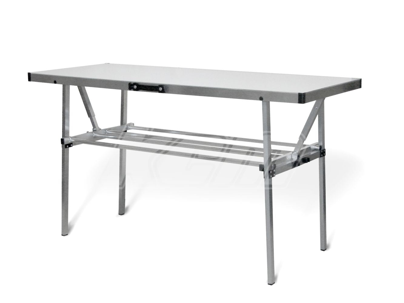DESSERTE 150x60cm + RANGEMENT ROUES