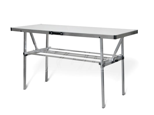 DESSERTE 150x60cm + RANGEMENT ROUES