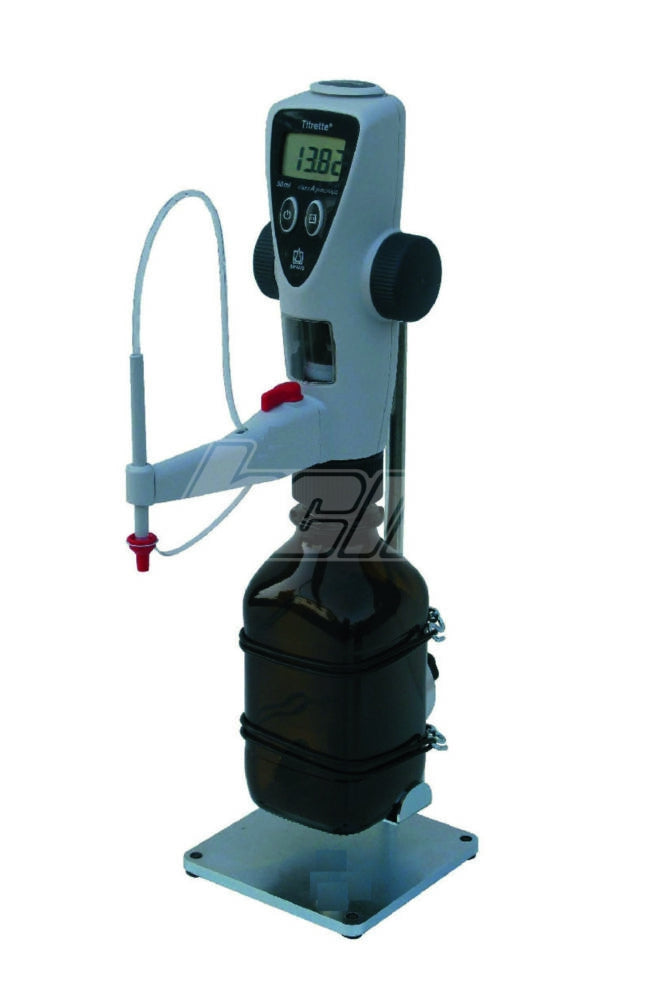 BURETTE DIGITALE BRAND 50mL AVEC SUPPORT ELEVATEUR