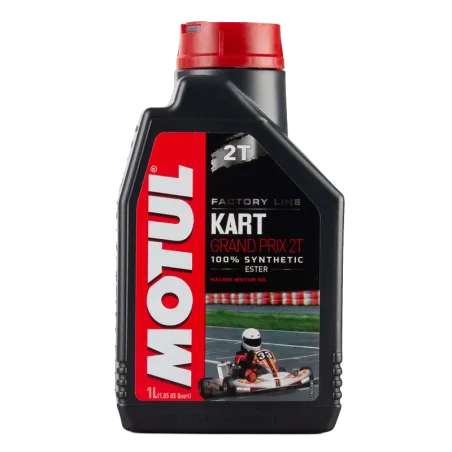 PACK DE 6 HUILE MOTUL KART RACING GRAND PRIX 1L