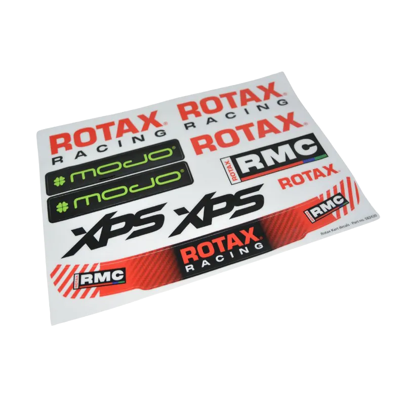 PLANCHE DE STICKERS ROTAX